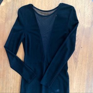 H&M Deep V Party Dress